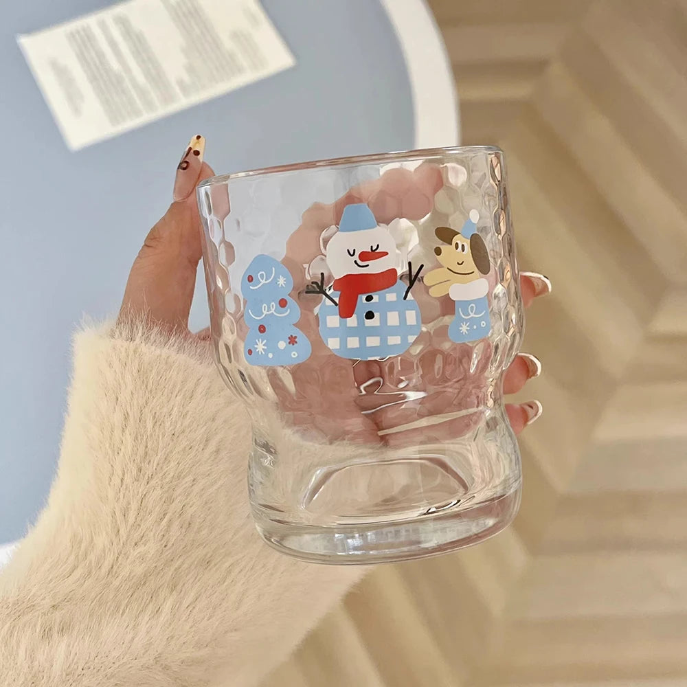 JollyPals Cup – Kawaii Christmas Glass